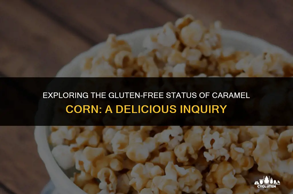 is carnel corn gluten free