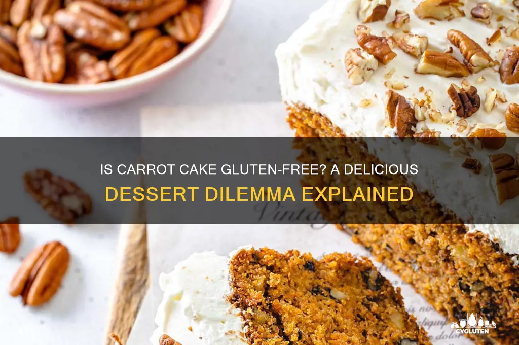 is carrot cake gluten free