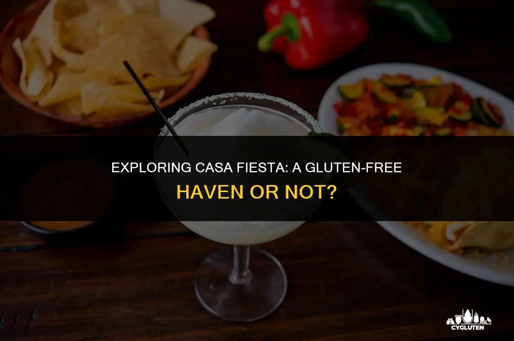 is casa fiesta gluten free