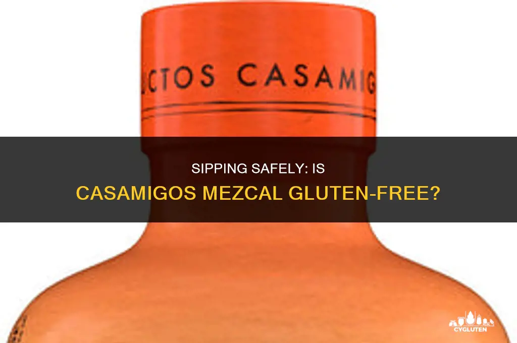 is casamigos mezcal gluten free