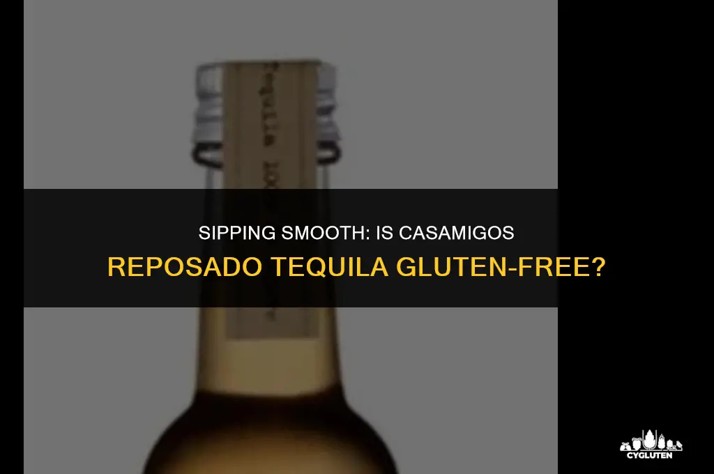 is casamigos reposado gluten free