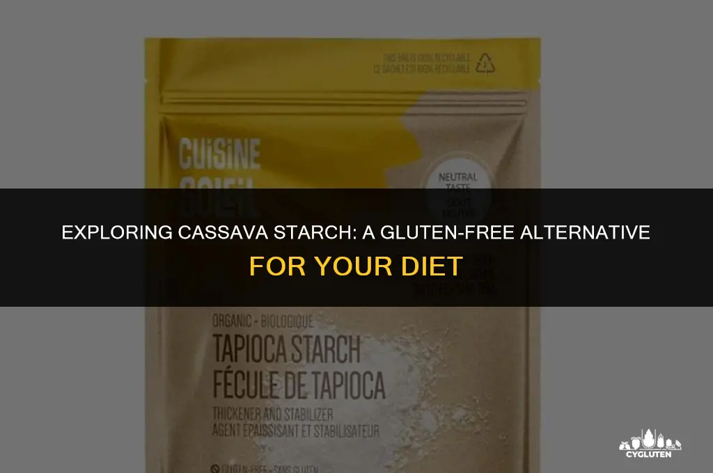 is cassava starch gluten free