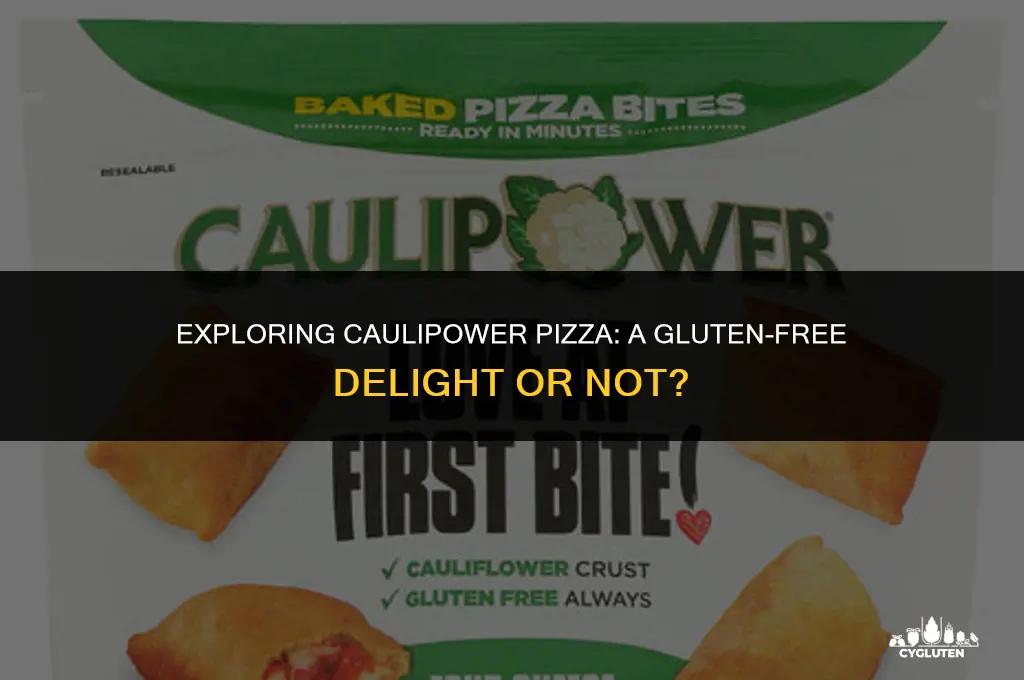 is caulipower pizza gluten free