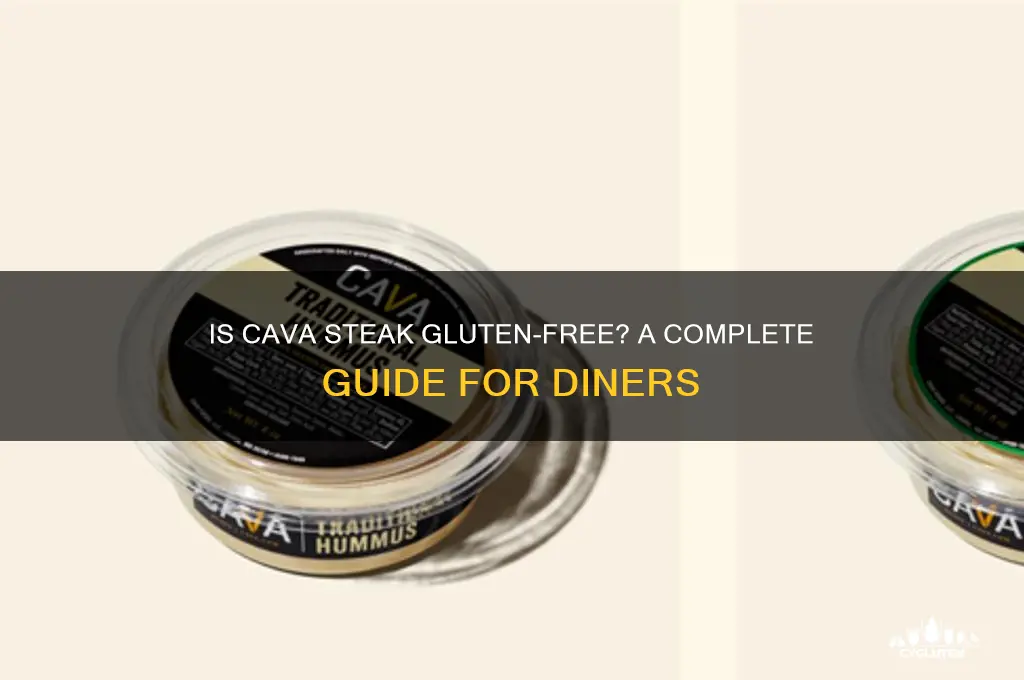 is cava steak gluten free