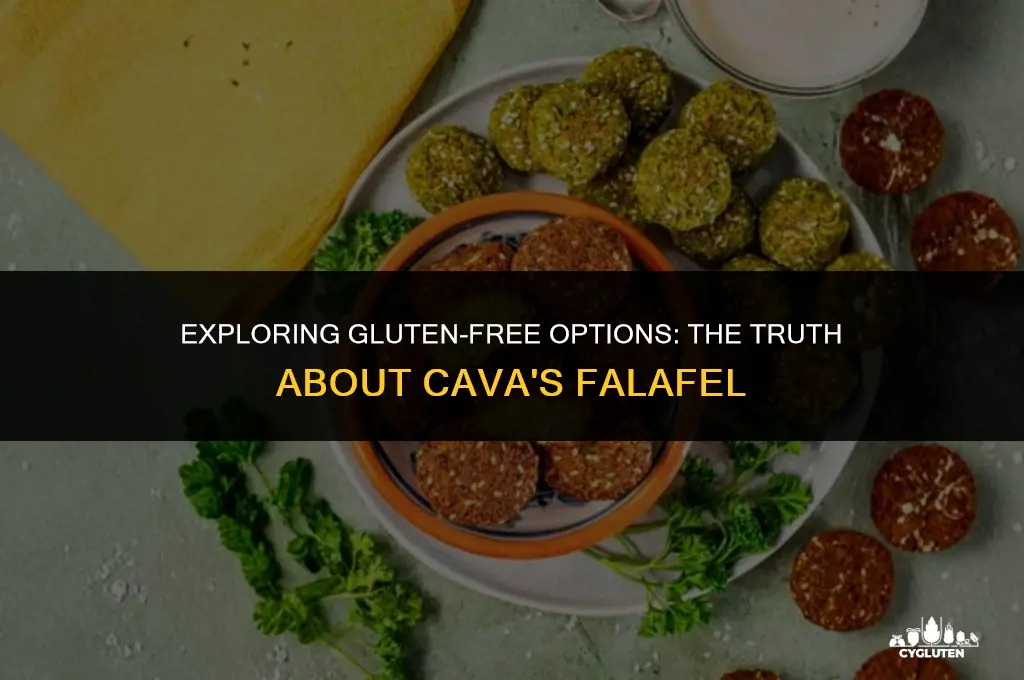 is cavas flaffel gluten free