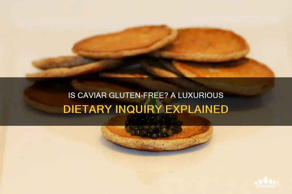 is caviar gluten free