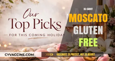 Savoring Sweetness: Is Cavit Moscato Truly Gluten-Free?