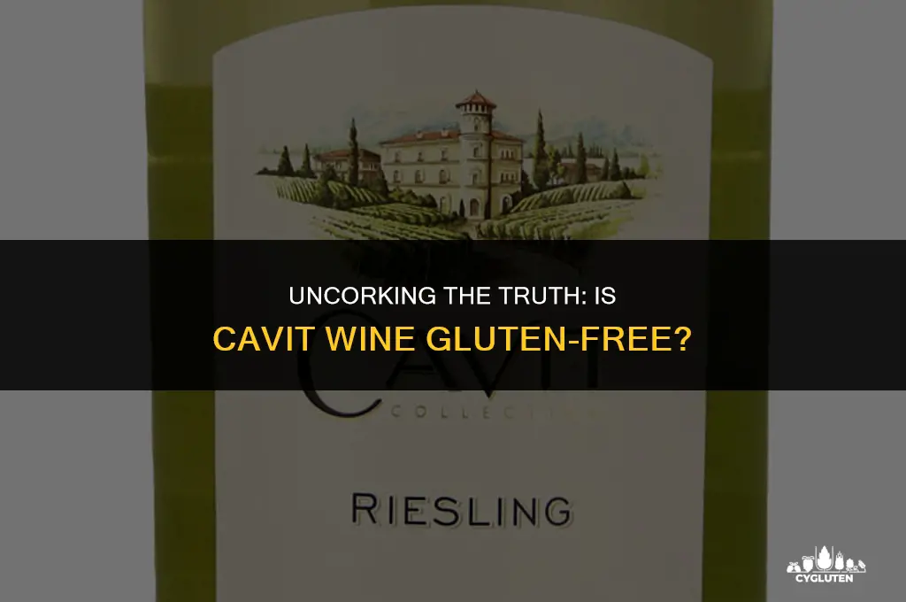 is cavit wine gluten free