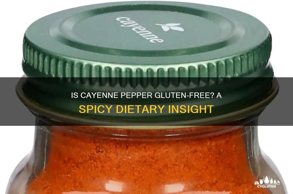 is cayenne gluten free