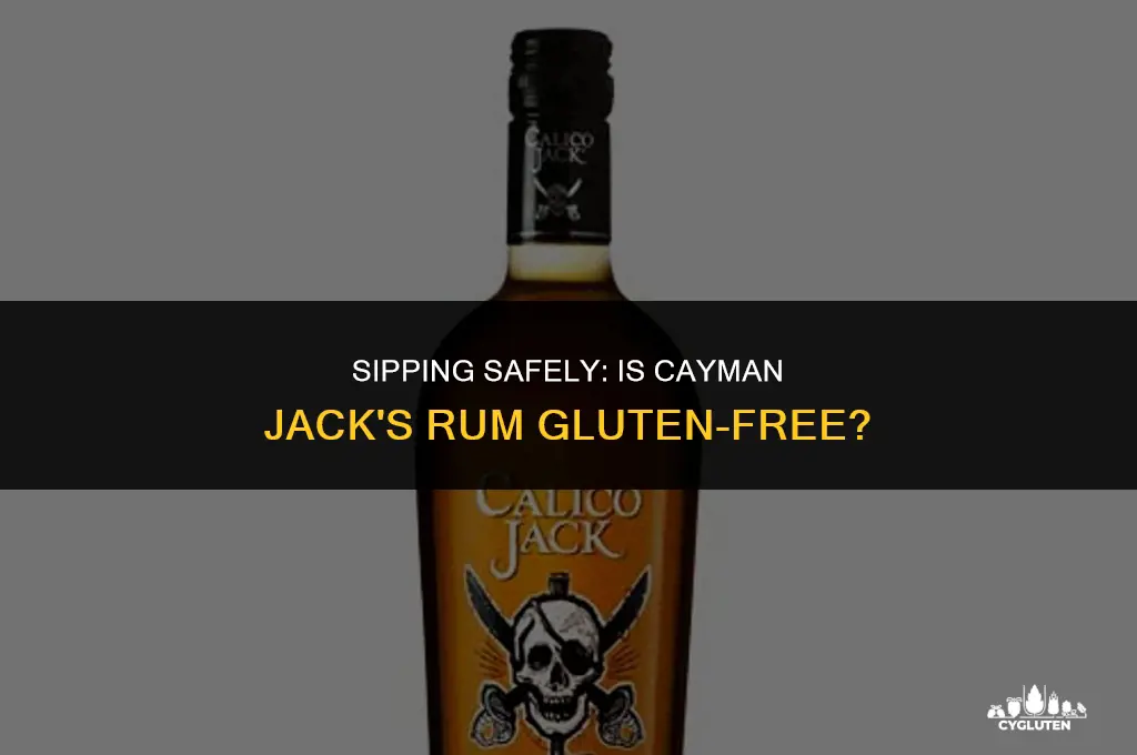 is cayman jacks gluten free