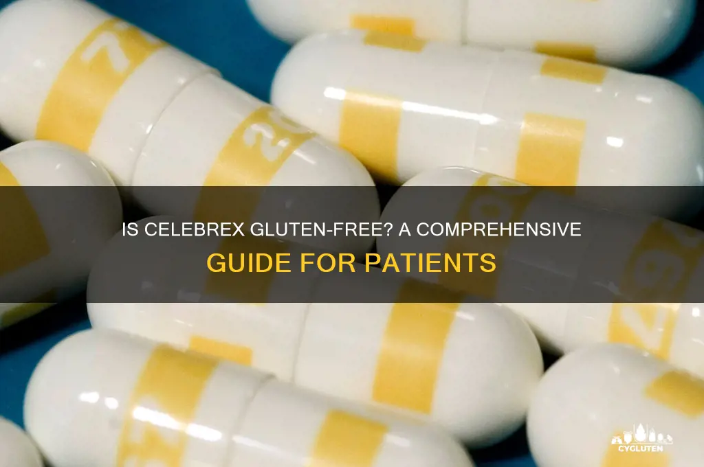 is celebrex gluten free