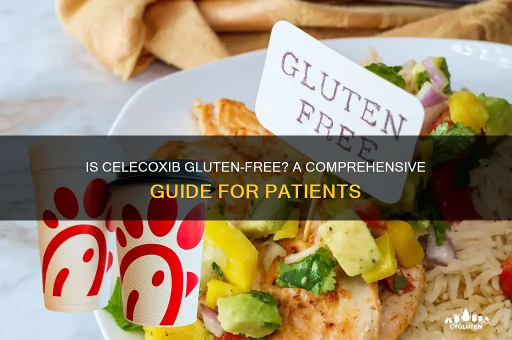 is celecoxib gluten free