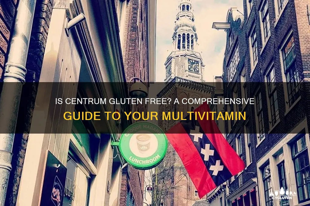 is centrum gluten free