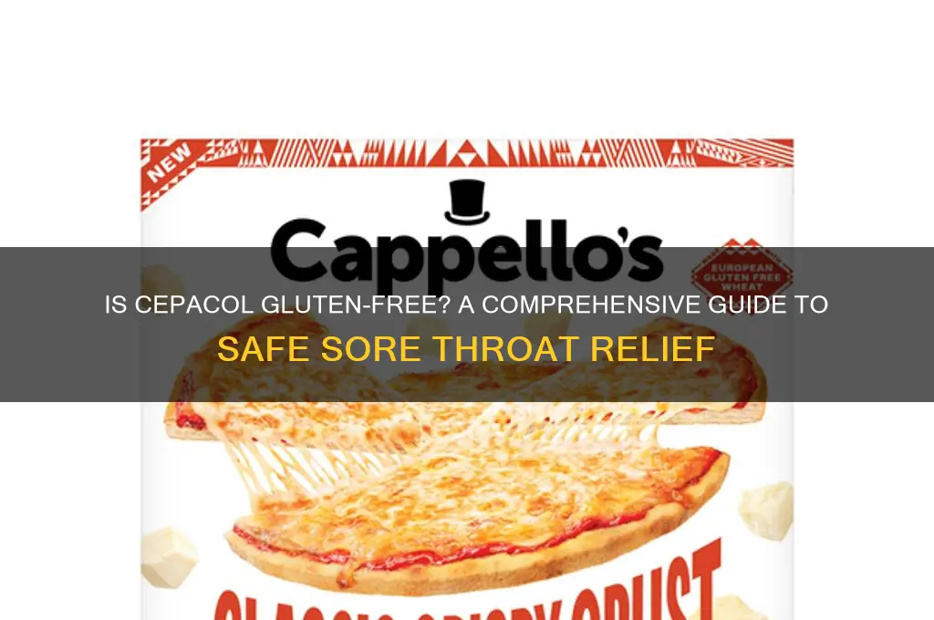 is cepacol gluten free