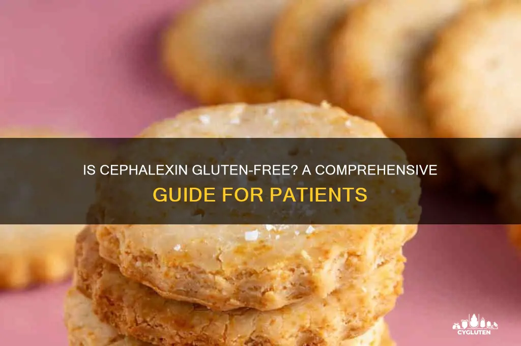 is cephalexin gluten free