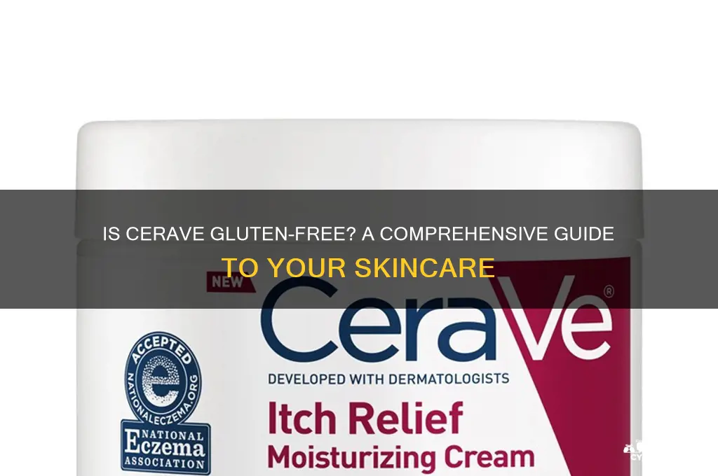 is cerave gluten free
