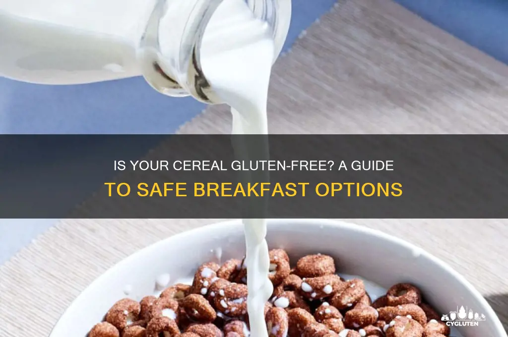 is cereal gluten free