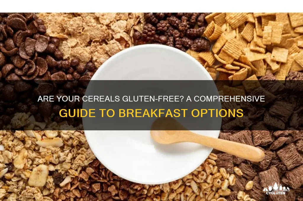 is cereals gluten free