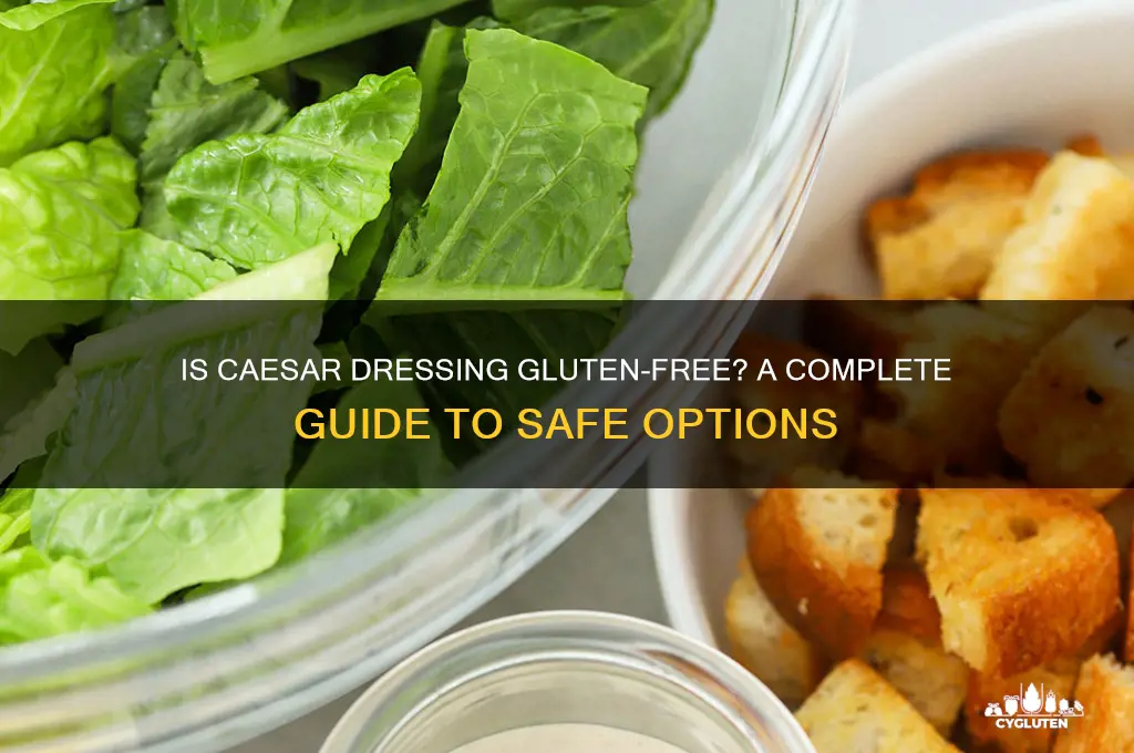 is cesar dressing gluten free