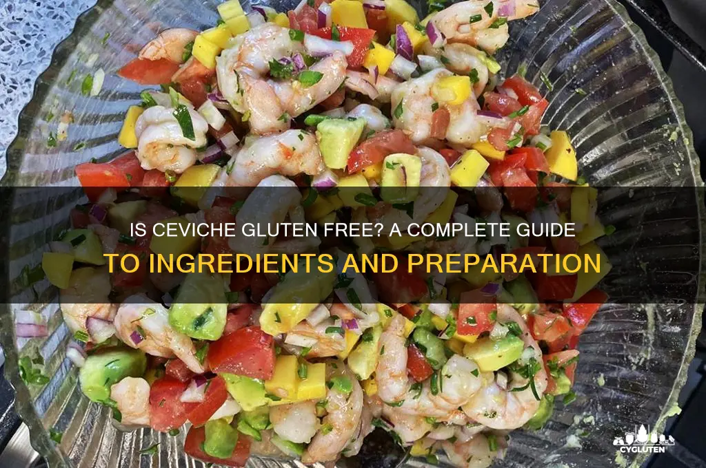 is ceviche gluten free