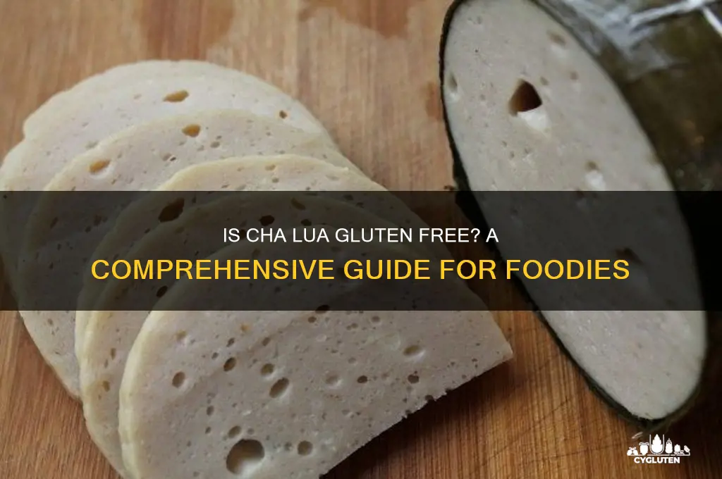 is cha lua gluten free