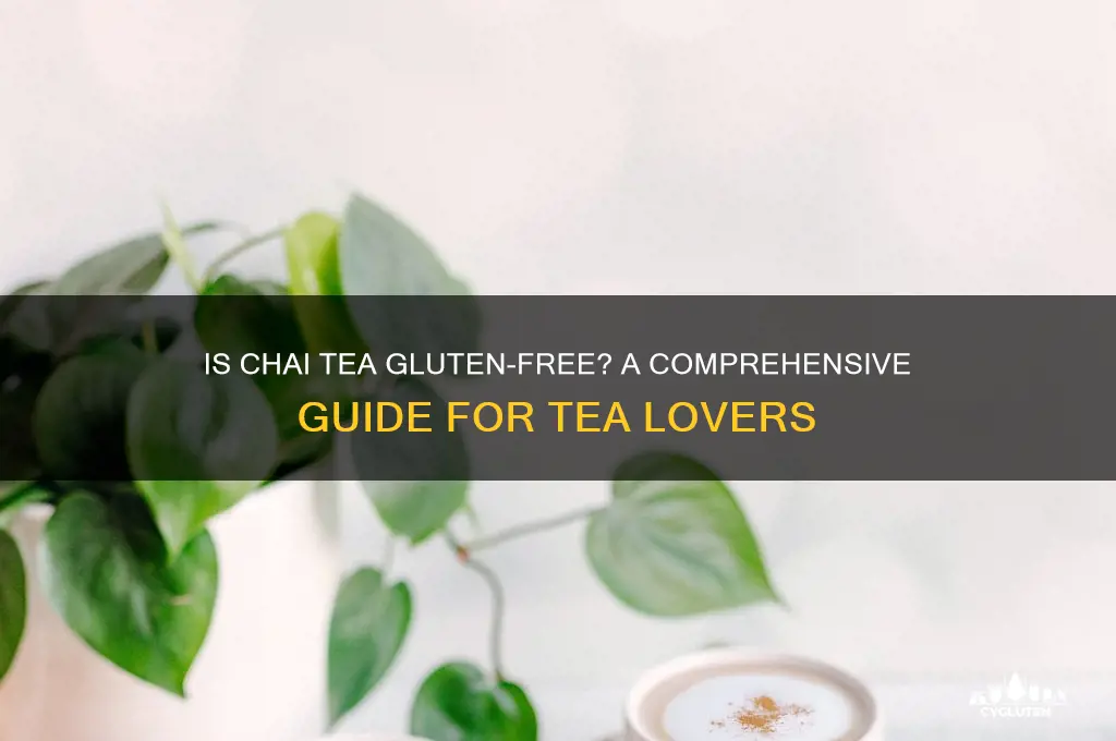 is chai tea gluten free