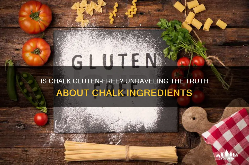 is chalk gluten free