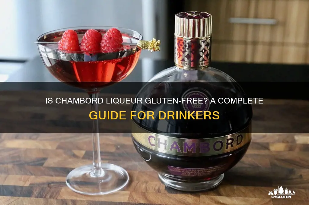 is chambord liqueur gluten free