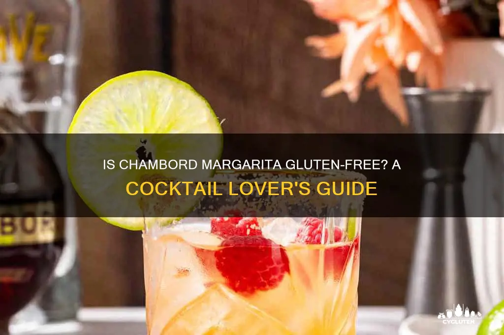 is chambord margarita gluten free