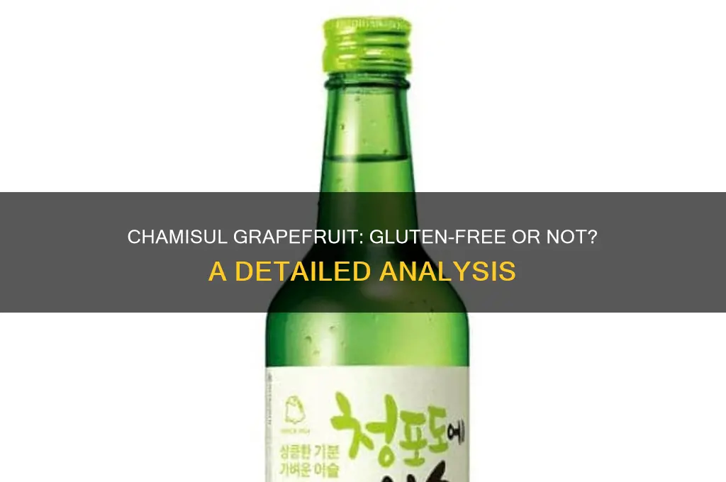 is chamisul grapefruit gluten free