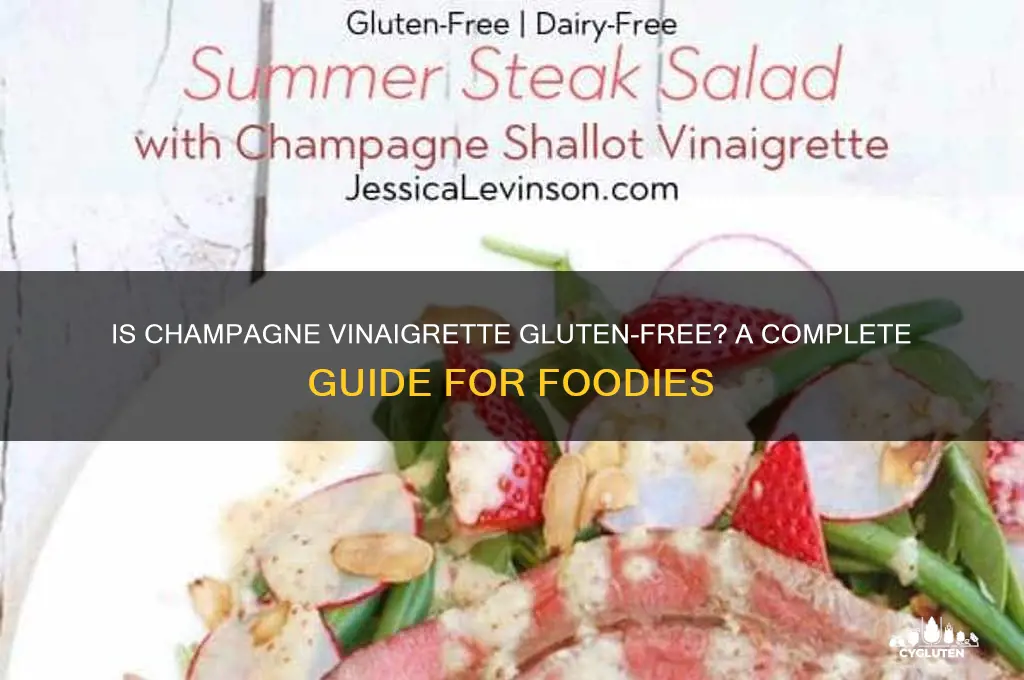 is champagne vinaigrette gluten free