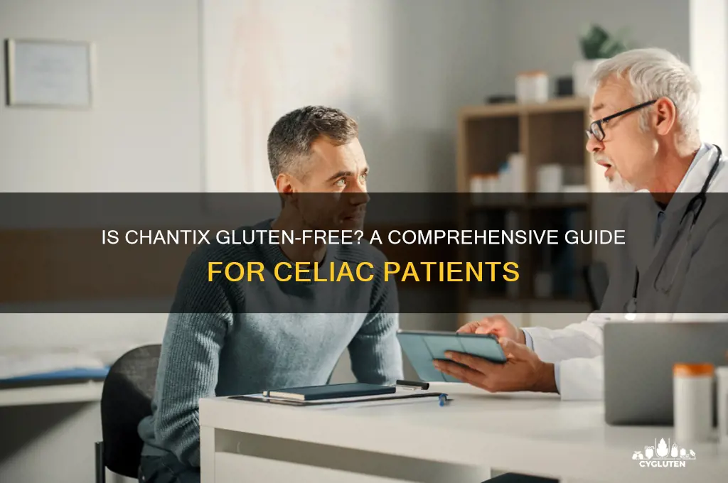 is chantix gluten free