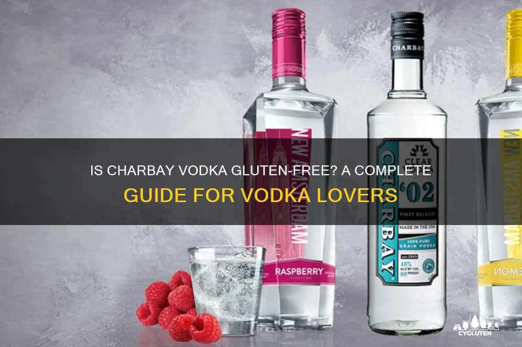 is charbay vodka gluten free