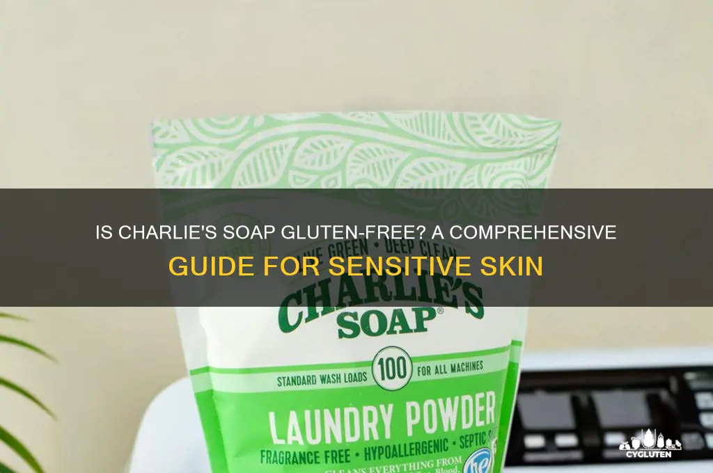 is charlies soap gluten free