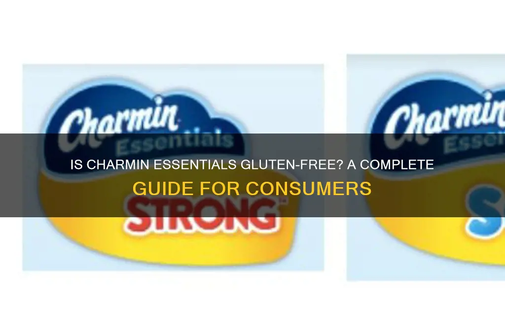 is charmin essentials gluten free