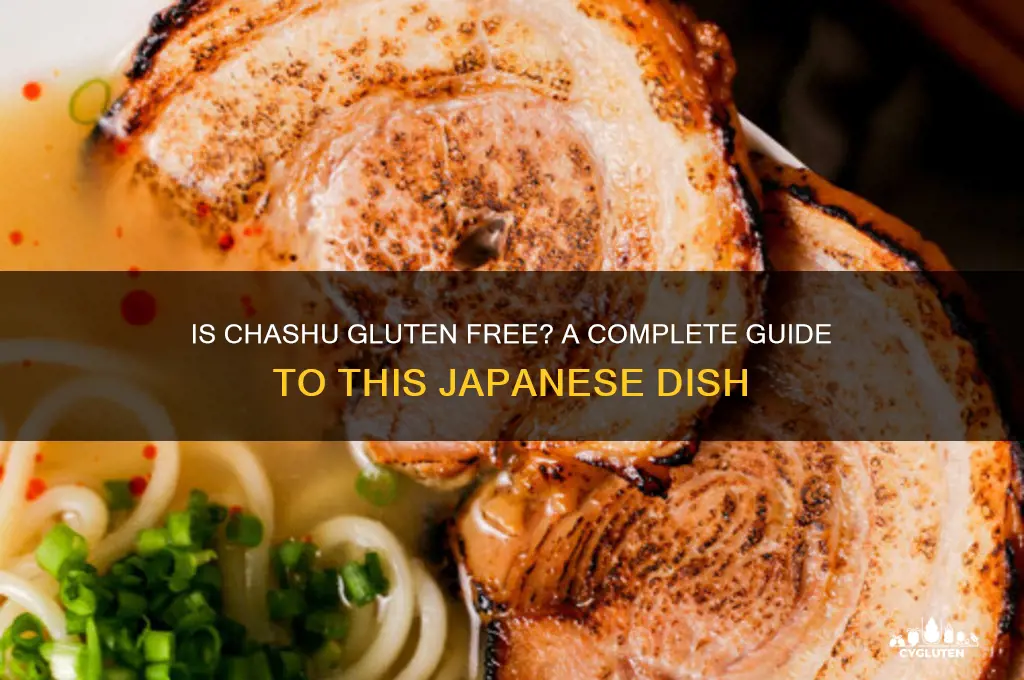 is chashu gluten free