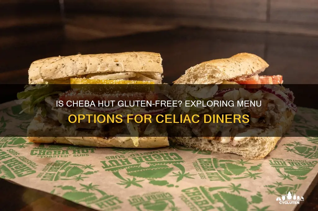 is cheba hut gluten free
