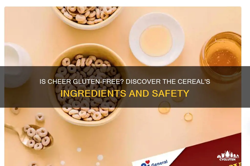 is cheer gluten free