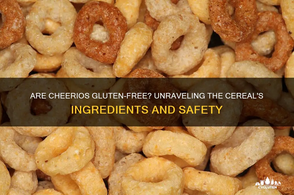 is cheerios gluten-free