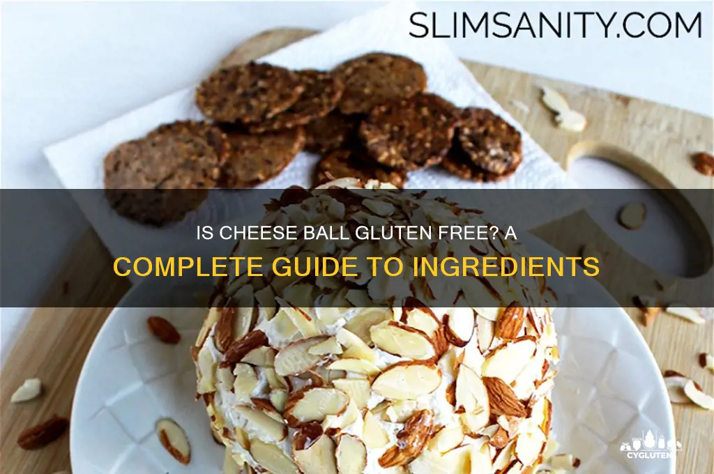 is cheese ball gluten free