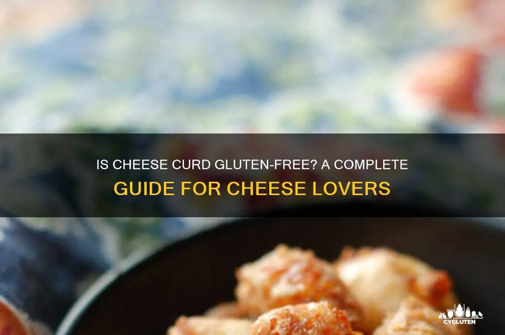 is cheese curd gluten free