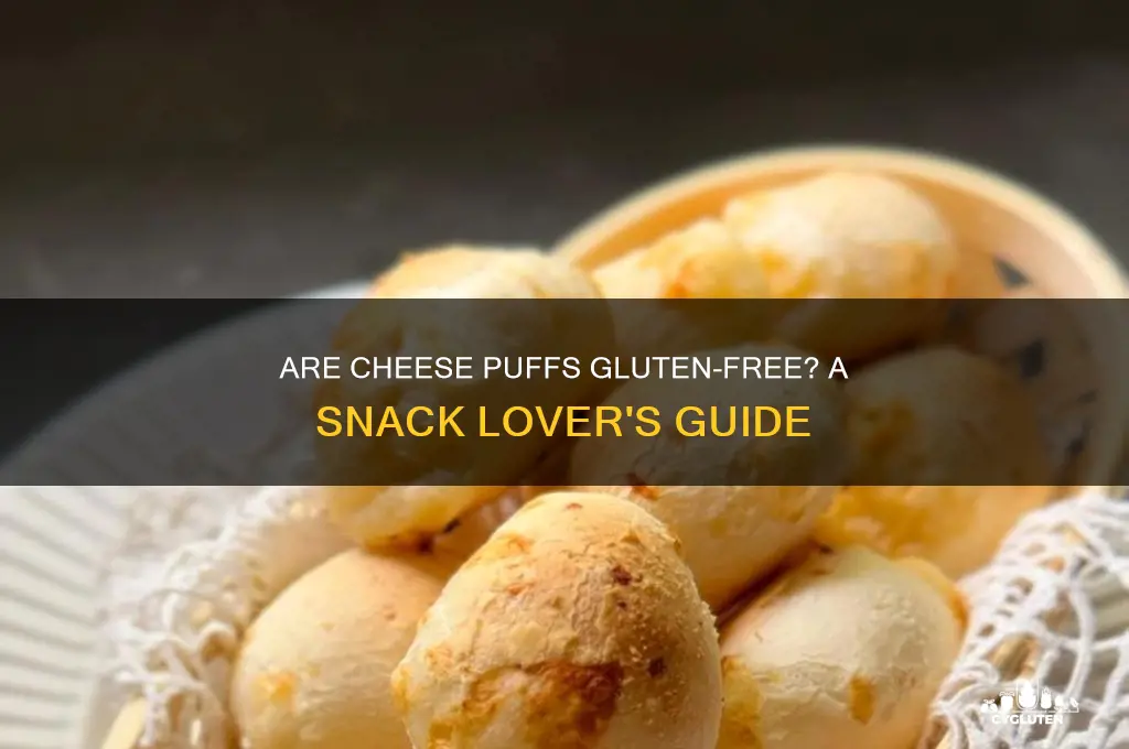 is cheese puffs gluten free