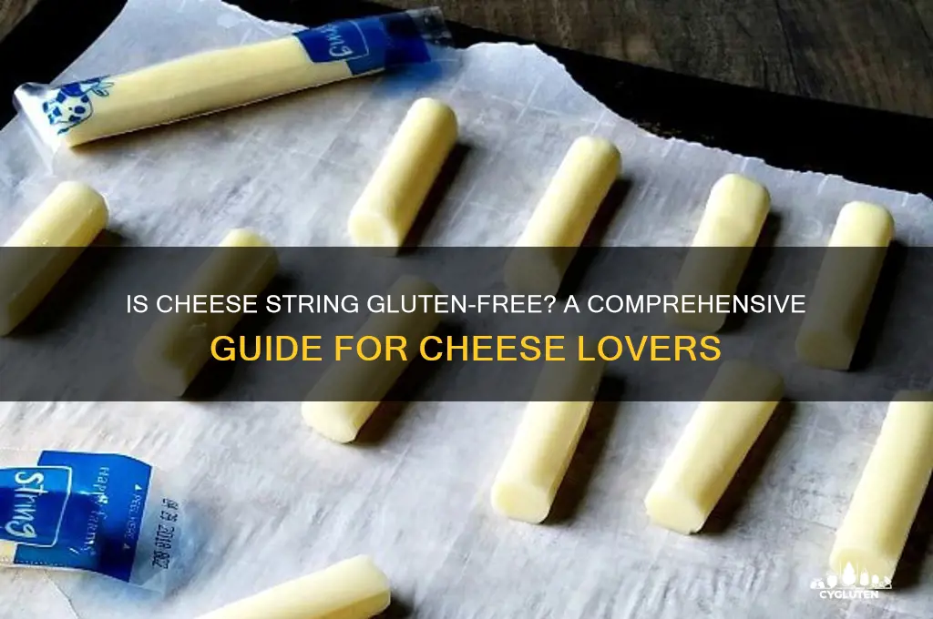 is cheese string gluten free