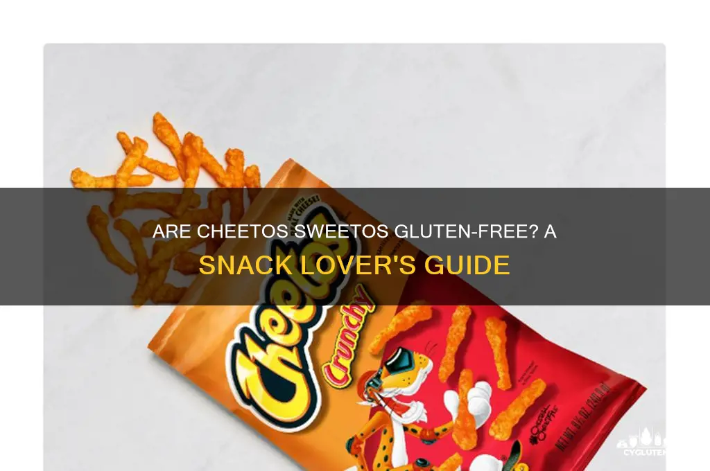 is cheetos sweetos gluten free