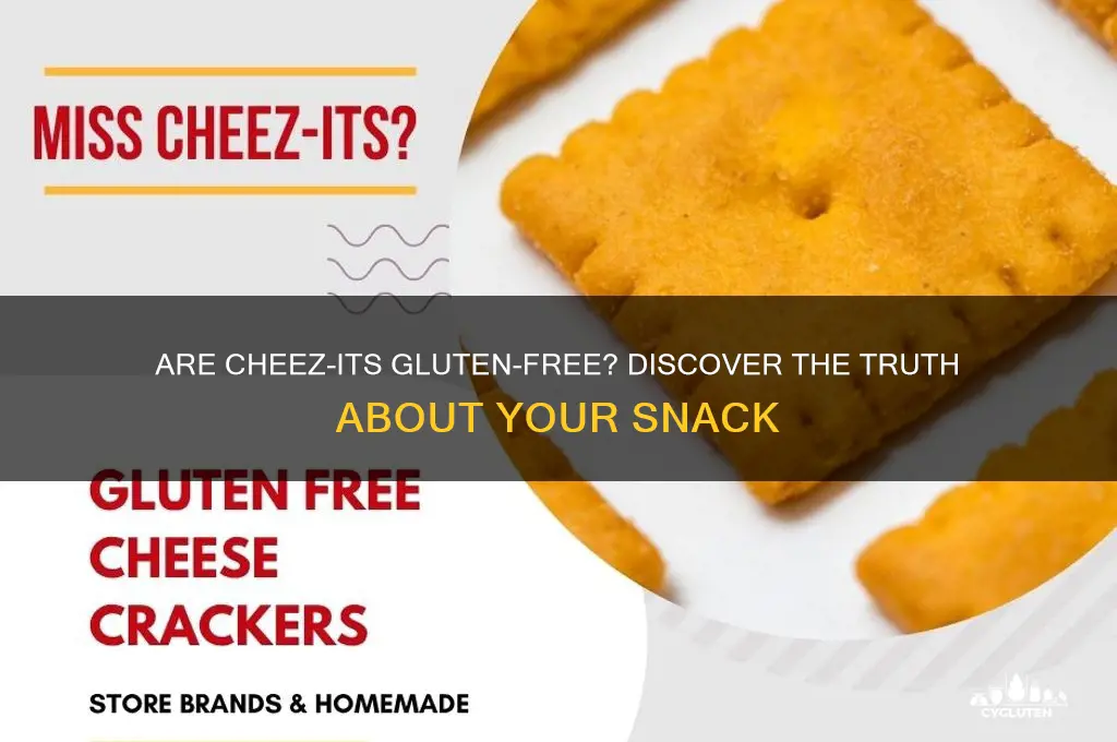 is cheez its gluten free