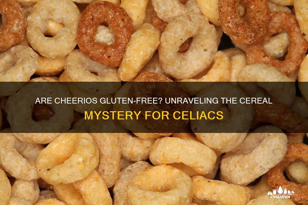 is cherios gluten free