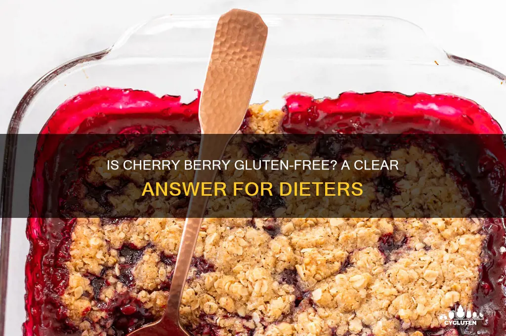is cherry berry gluten free