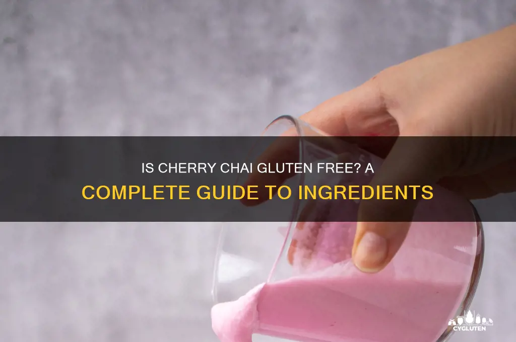 is cherry chai gluten free