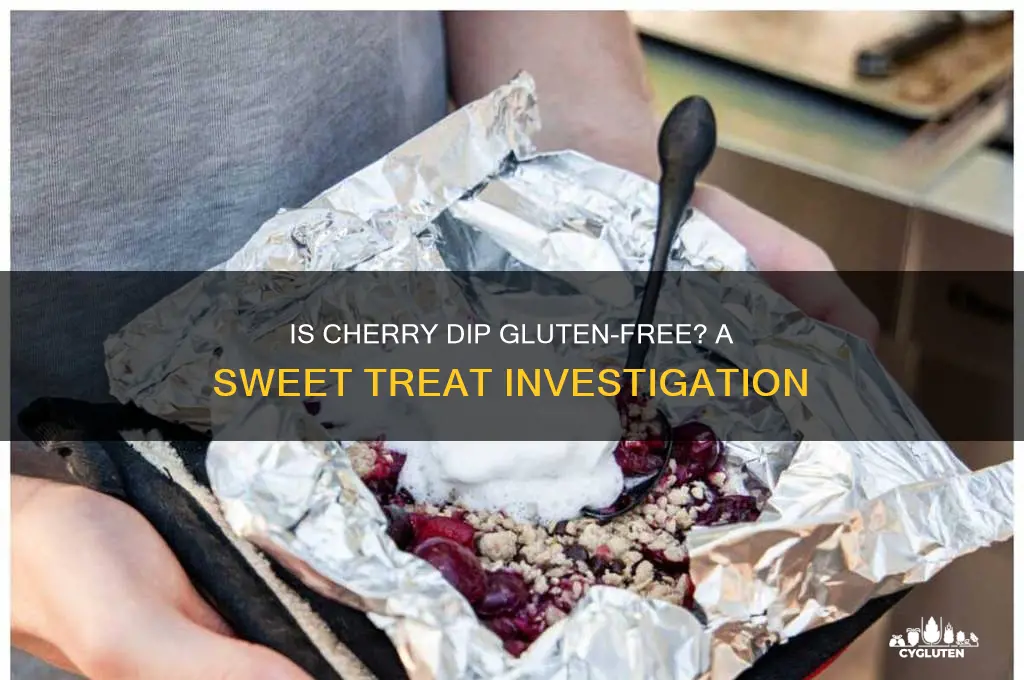 is cherry dip gluten free