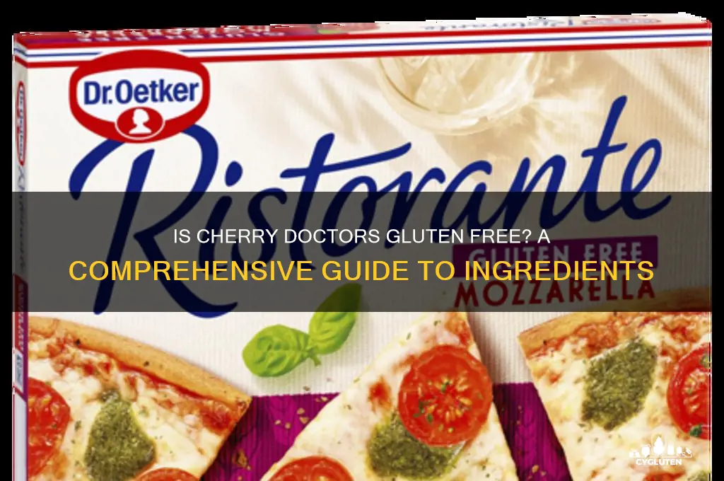 is cherry doctors gluten free